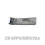 1.25G SFP, BIDI, 1310nm, 20km LC port