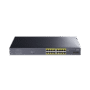 16-Port Gigabit PoE+ Switch with 2 Gigabit SFP ports 200W ( GS1020PS2 )