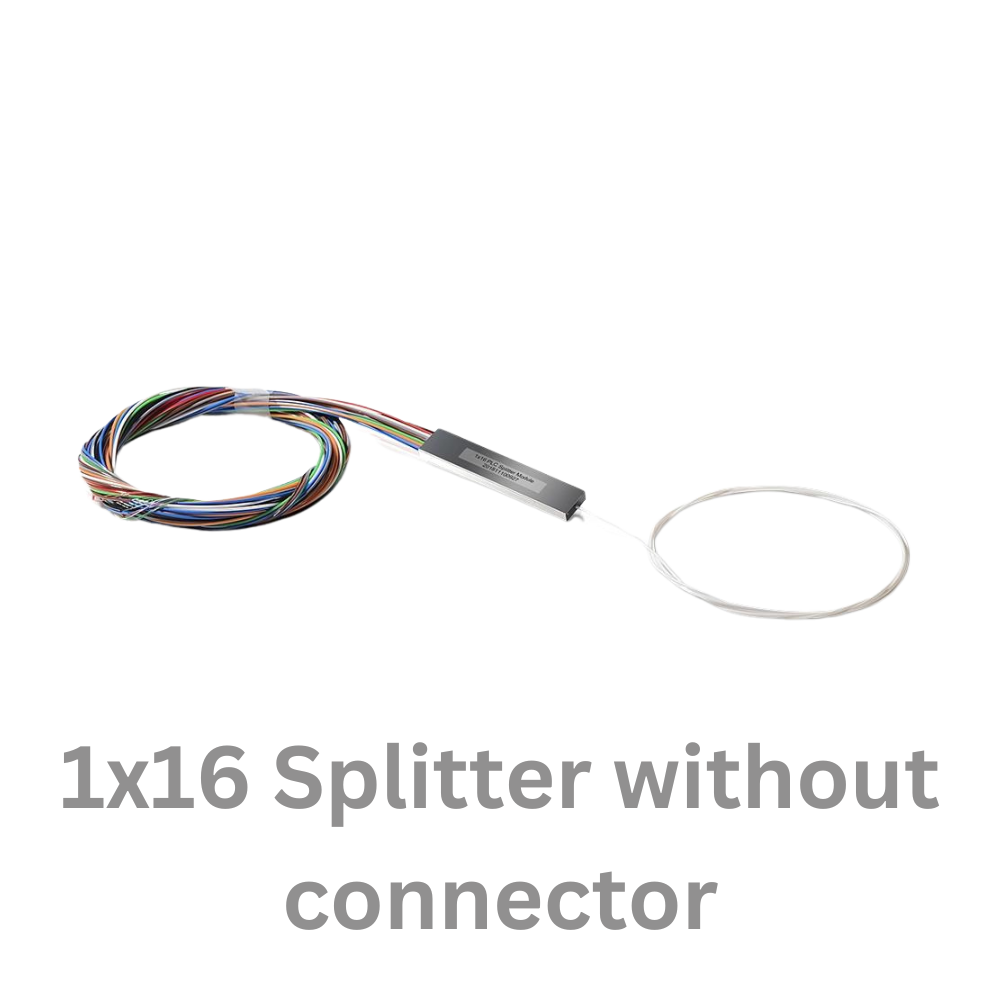 1×16 PLC Splitter steel tube without connector