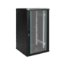 Rack - Single section wall mounted cabinet 27U 600X600
