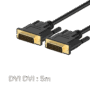 Cable DVI TO DVI, CCS, BlACK,OD:7.0mm, 5m