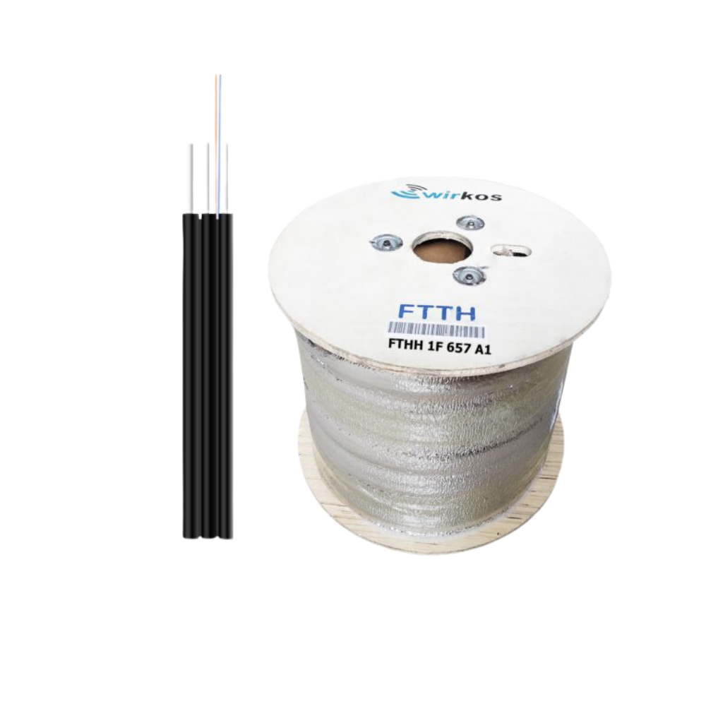 FTTH-1 G.657 A1 Flat Drop cable 1000m