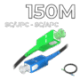 Fiber Optic Drop Cable SC/UPC-SC/APC Connectors 150M
