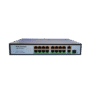 POE Switch/16+2 up link Gigabit port