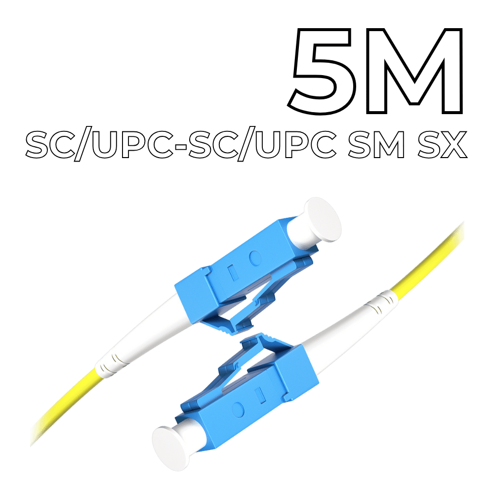 Patch Cord LC/UPC-LC/UPC SM SX 5M