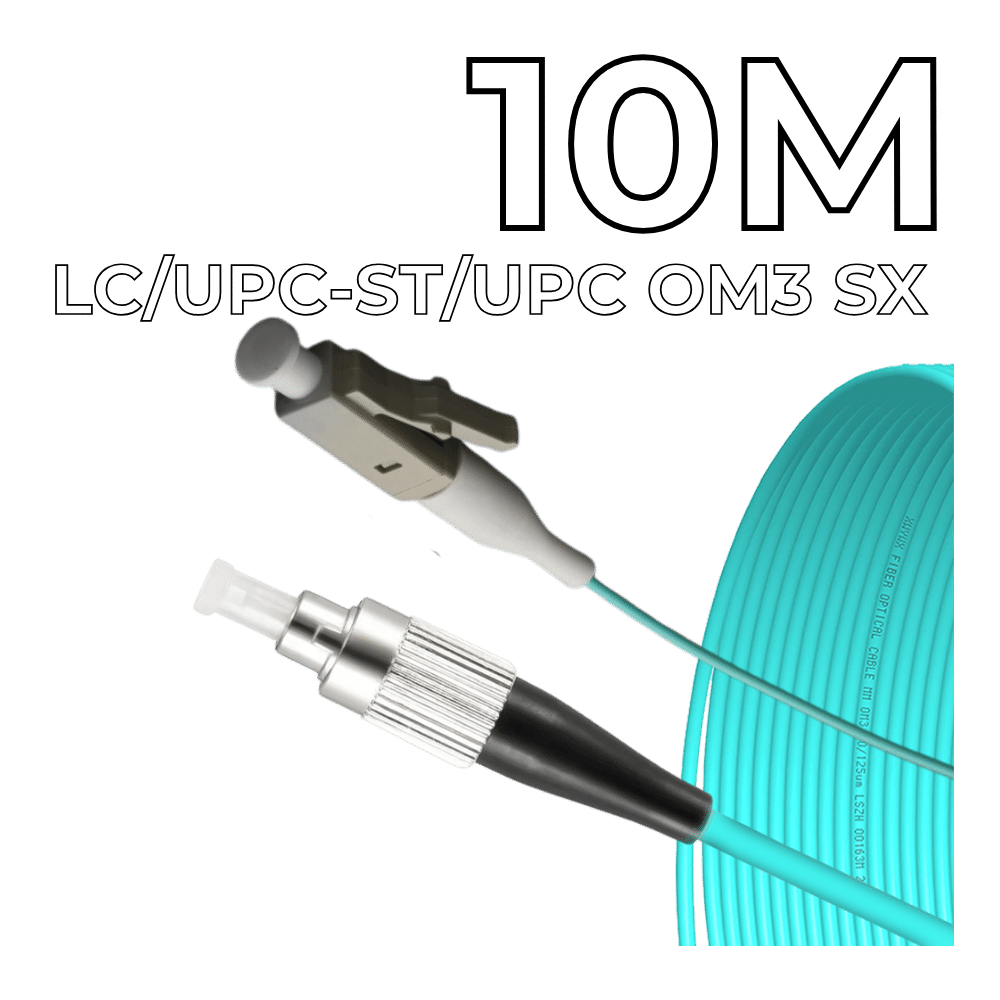 Patch Cord LC/UPC-ST/UPC OM3 SX 10M