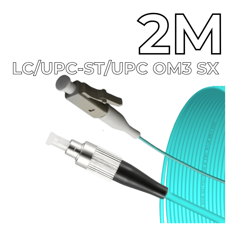 Patch Cord LC/UPC-ST/UPC OM3 SX 2M