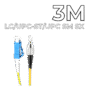 Patch Cord LC/UPC-ST/UPC SM SX 3M