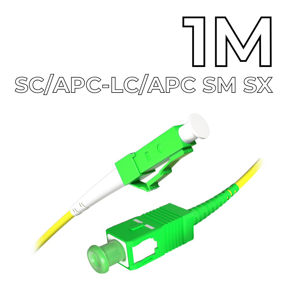 Patch Cord SC/APC-LC/APC SM SX 1M