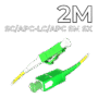 Patch Cord SC/APC-LC/APC SM SX 2M