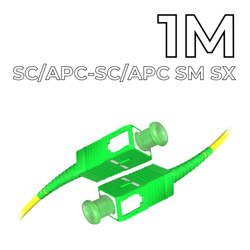Patch Cord SC/APC-SC/APC SM SX 1M