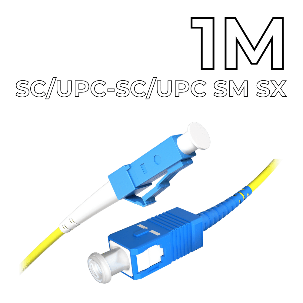Patch Cord SC/UPC-LC/UPC SM SX 1M