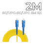 Patch Cord SC/UPC-SC/UPC SM SX 2M