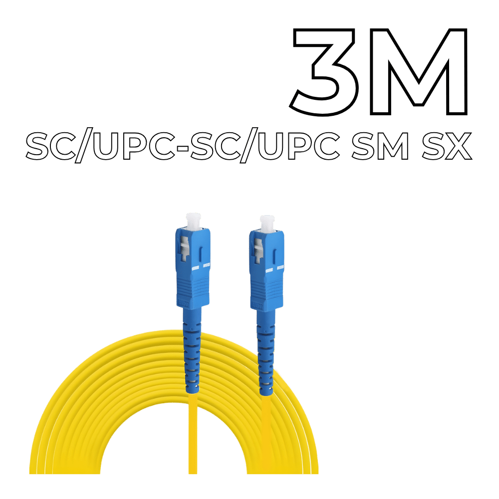 Patch Cord SC/UPC-SC/UPC SM SX 3M