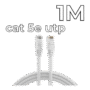 UTP CAT5e Patch cord 1m