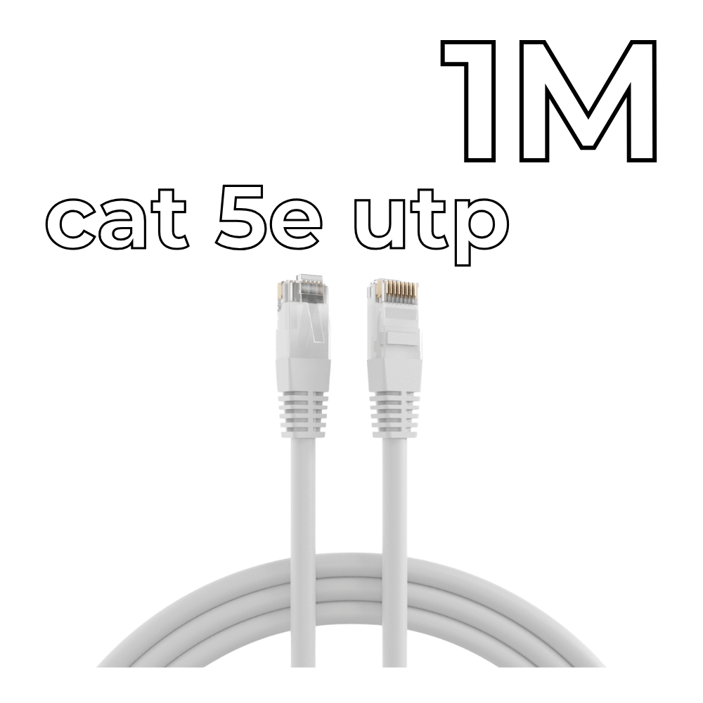 UTP CAT5e Patch cord 1m