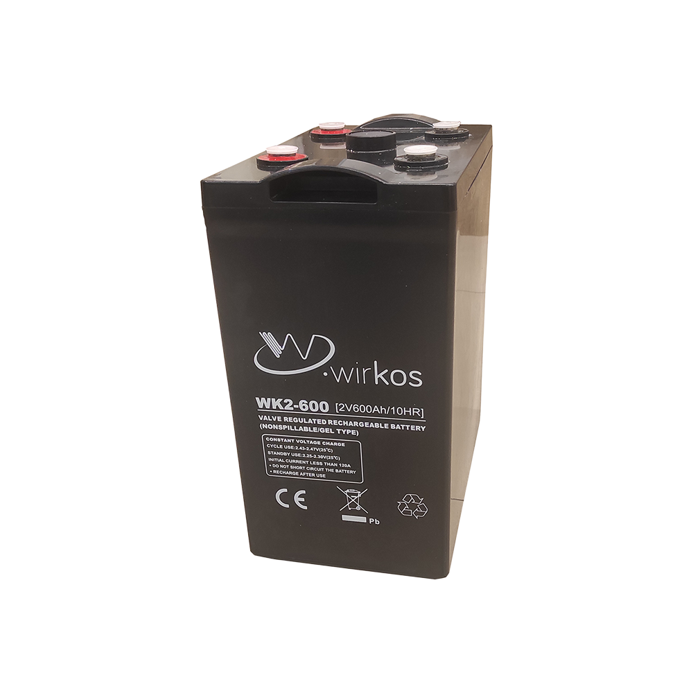 Wirkos Rechargeable battery, 2V 600A